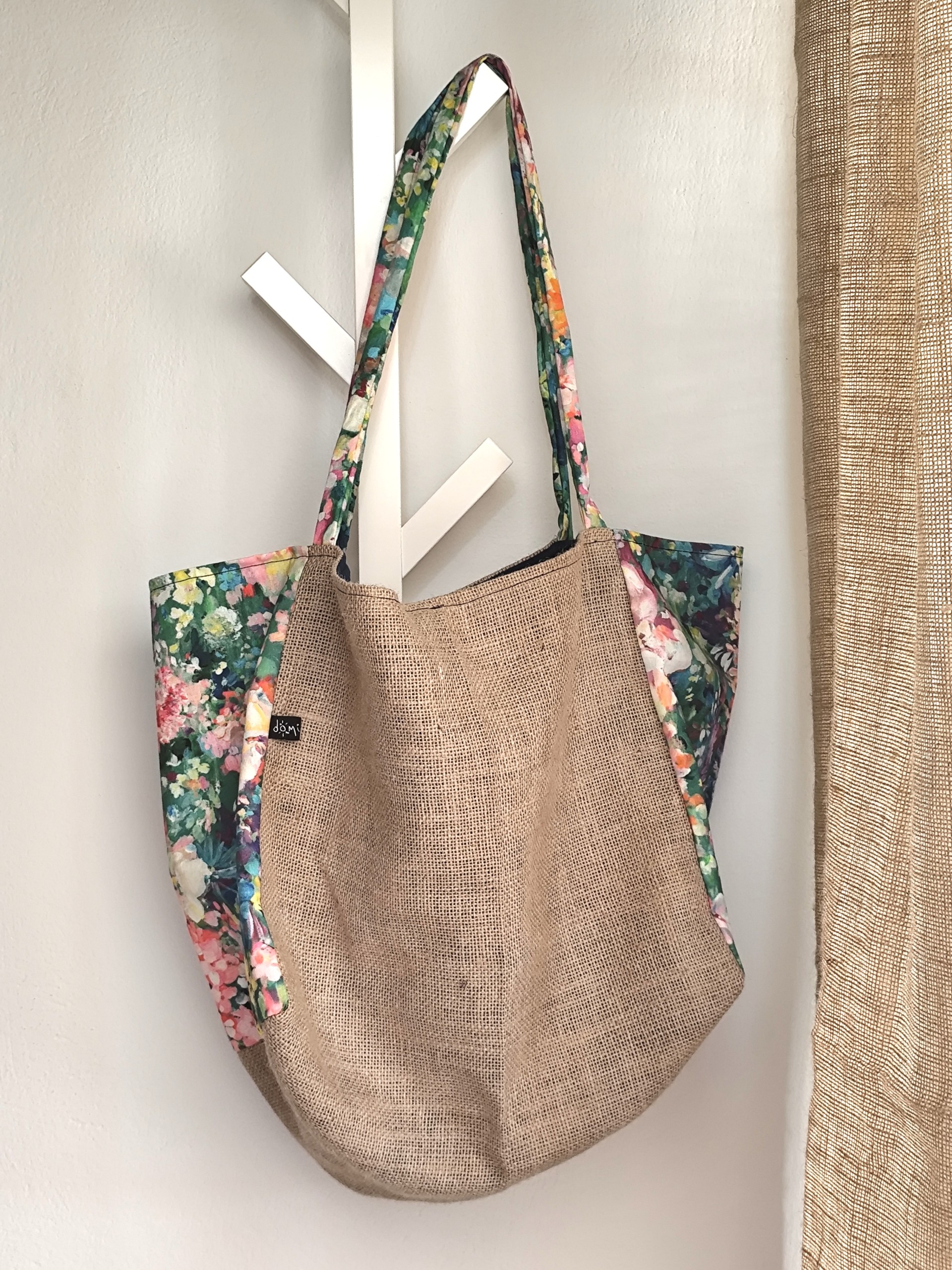 Natural Flow Tote – Garden Bloom